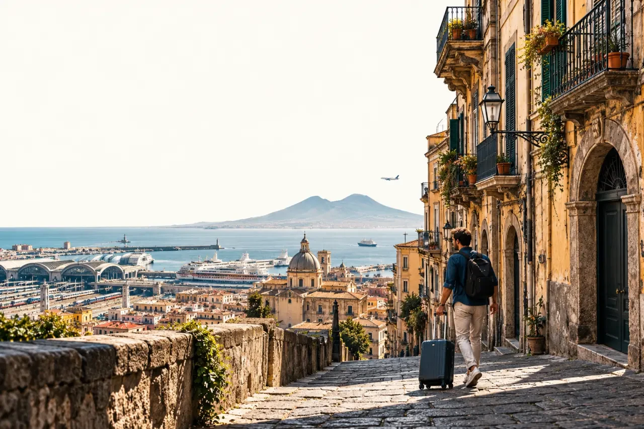 B&B Napoli e collegamenti tra centro storico, stazione, porto e aeroporto